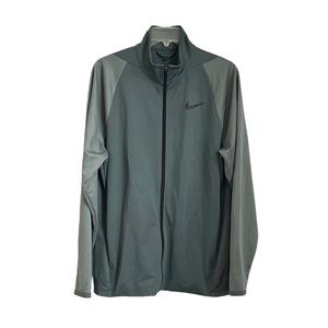 NEW Nike Men’s Knit Training Full Zip Jacket size M Green